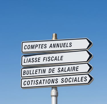 panneaux montrant les différentes obligations légales
