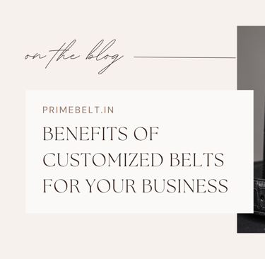 Primebelt customize belt