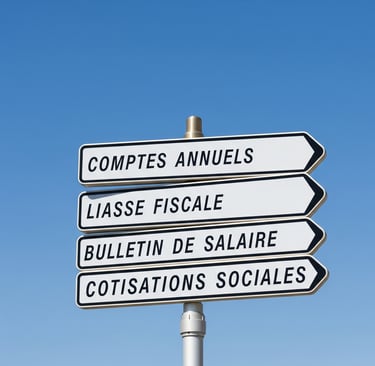 panneaux montrant les différentes obligations légales