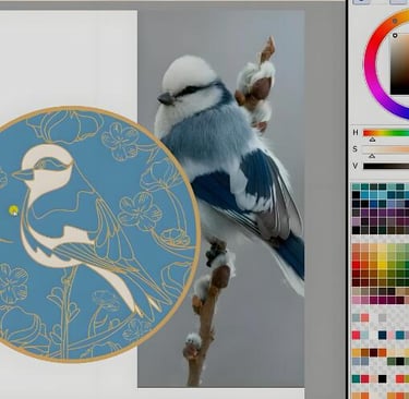 a bird sitting on a branch of a tree