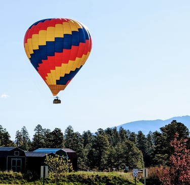 Hot Air Baloon, Pagosa Springs, CO
