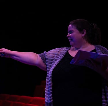 Jeske als regisseur in actie.