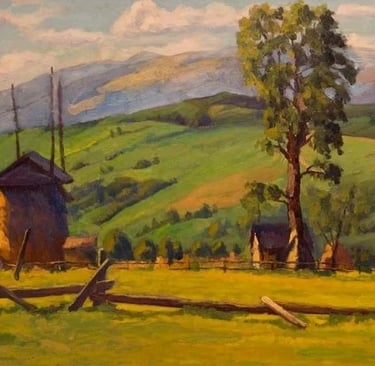 Анатолій Горбенко (1944 р.н.), «Долина під Раховом», 2006