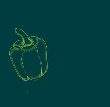 a green bell pepper