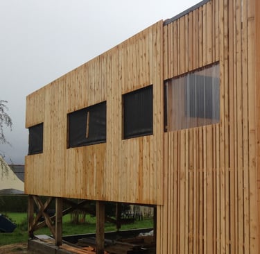 Extension en ossature bois