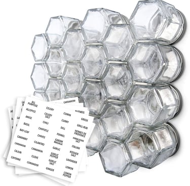 magnetic spice jars