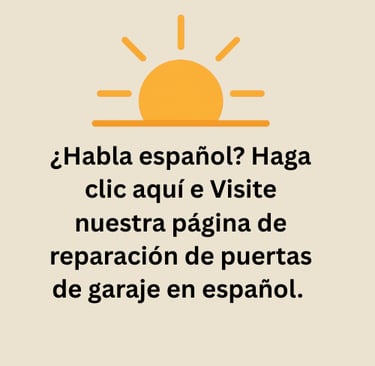 sunline garage doors en espanol