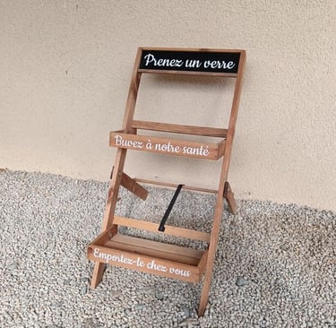 Etagère porte gobelets