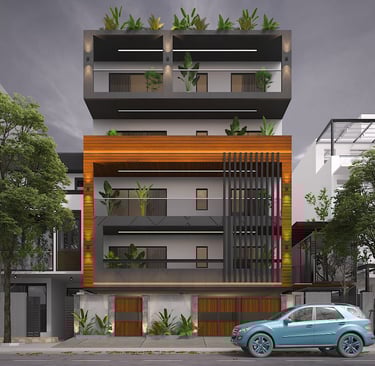 exterior louver modern design
