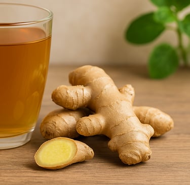Jengibre alivia el dolor