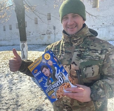 Zelenskyos cereal. ZelenskyO's Cereal. 