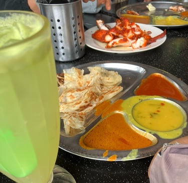 Nasi kandar restaurant in Malaysia 