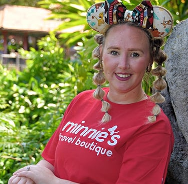 Whitney Davis pictured at Disney's Animal Kingdom® Park.