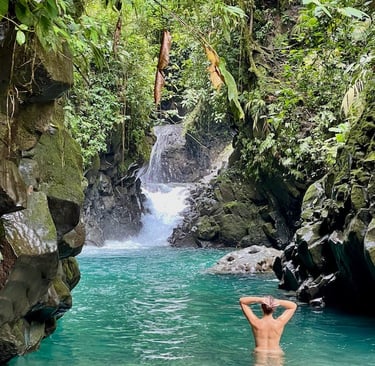 La Fortuna Wasserfall Costa Rica Urwald Annerschtwo