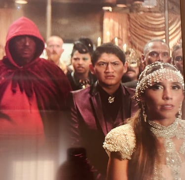 I did background work on the movie House Party in 2023