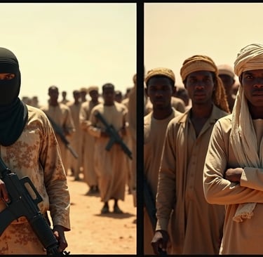 The citizens of Timbuktu refusing to allow their knowledge destroyed.