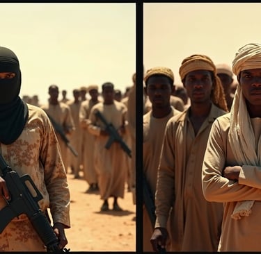 The citizens of Timbuktu refusing to allow their knowledge destroyed.