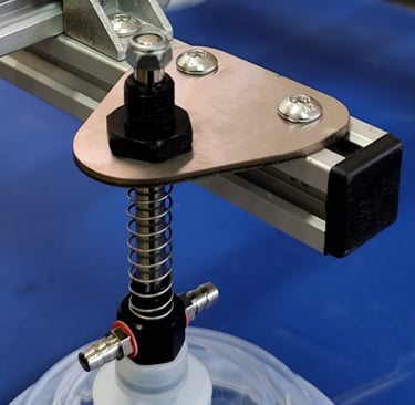 estrutura de alumínio da mascara para robô