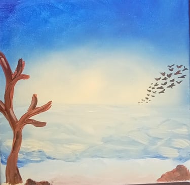 Soaring (painting) Kylee Nicole Smith