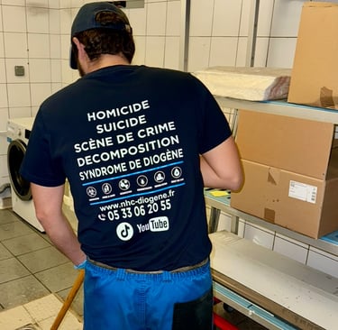 Nettoyage après décès et scène de crime à Tournefeuille en Haute-Garonne