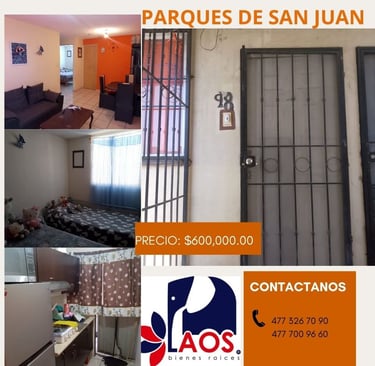 Departamento en San Juan León Guanajuato