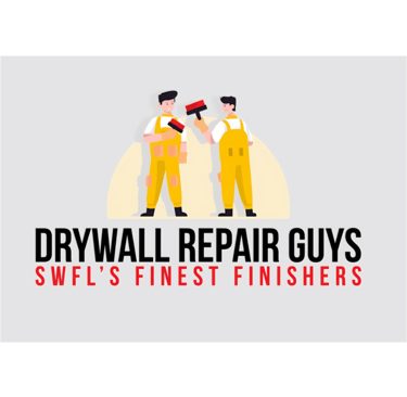 Drywall Repair Guys logo and motto of SWFL's Finest Finishers