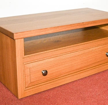 TV Console - Solid Oak