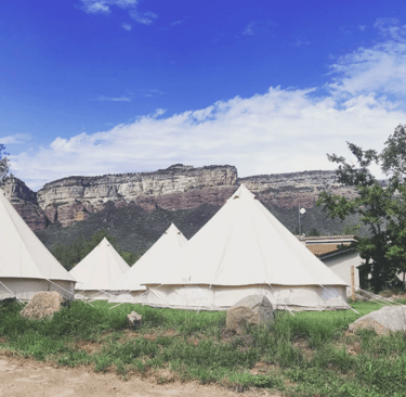 Tiendas glamping festival