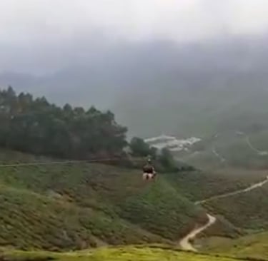 kolukkumalai-zipline