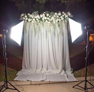 flower wall Photo Booth Bakersfield