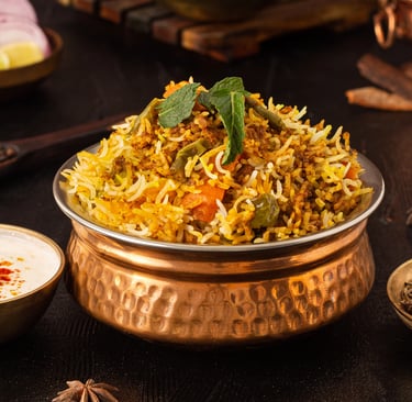 basmati rice biryani