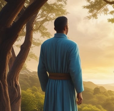 A piece of artwork featuring a simple watercolor painting of a green leafy plant next to an inspirational handwritten quote stating 'My grace is sufficient for thee', attributed to 2 Corinthians 12:9. The painting is on a white paper set against a light blue wall.