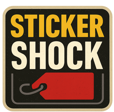 Sticker shock, the game where you guess the price of cars on sale.