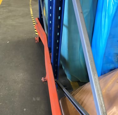A-Z Rack Inspections Ltd - Damaged Rackend Protector