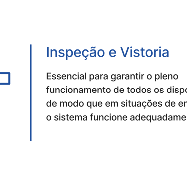 inspeção e vistoria
