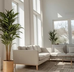 Cozy, toxin-free home decor and ultrasonic essential oil diffusers.