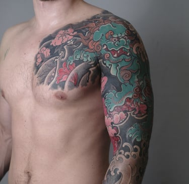 Japanische traditionelle irezumi Deutschland