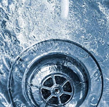 drain that has been cleared of clog