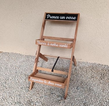 Etagère porte gobelets