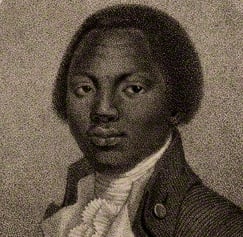 Olaudah Equiano representing They Did I Can Too's Activist section.