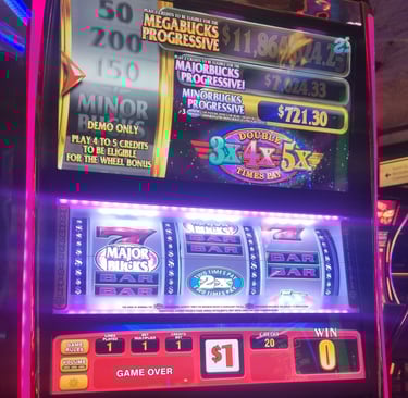 machines à sous à Las Vegas