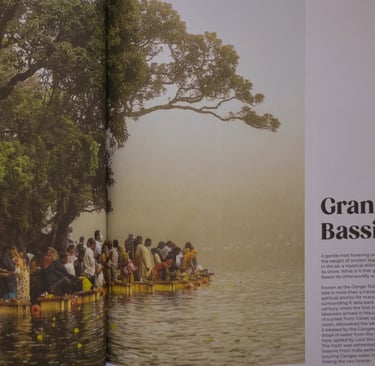 Pilgrims at Grand Bassin featured in Moris Ikonik book