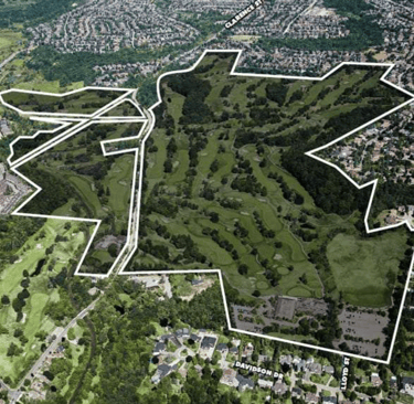 Aerial View Of the Valley Woodbridge Land