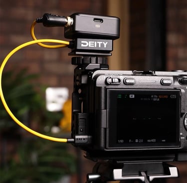 Deity C23 - Timecode Cable For Sony FX3 / FX30 Cameras