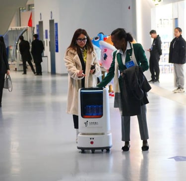 Image of Segway D2 at the Beijing Winter Olympics