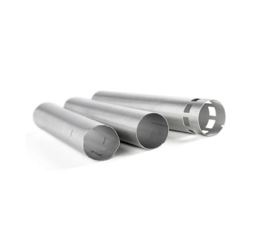 Bent Instrument Delivery Tubes with Laser-Welded Ends