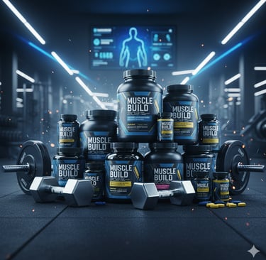 Los Mejores Suplementos para Ganar Masa Muscular en 2026 | Guía Completa