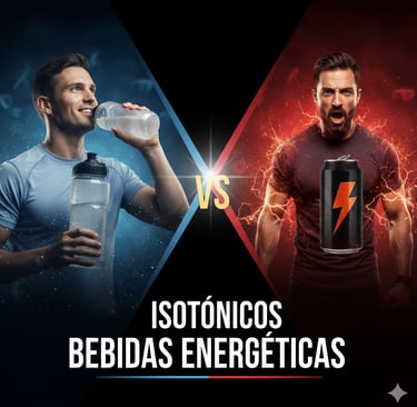 Isotónicos vs bebidas energéticas: qué necesitas según tu entrenamiento (Guía 2026)
