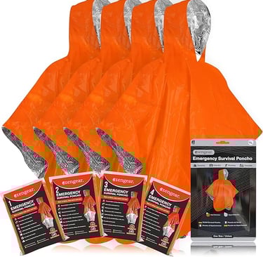 poncho de supervivencia manta térmica