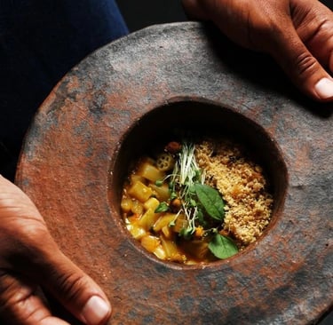 Comer É Arte: performance gastronômica. Foto: divulgação